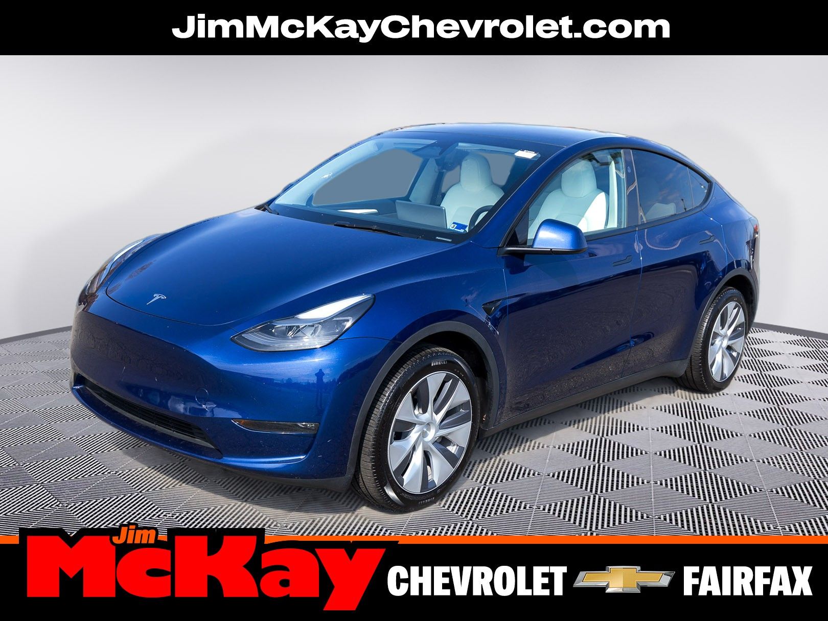 Deep Blue Metallic 2024 Tesla Model Y Long Range AWD SUV / Crossover All-Wheel Drive 1-Speed Dual Clutch