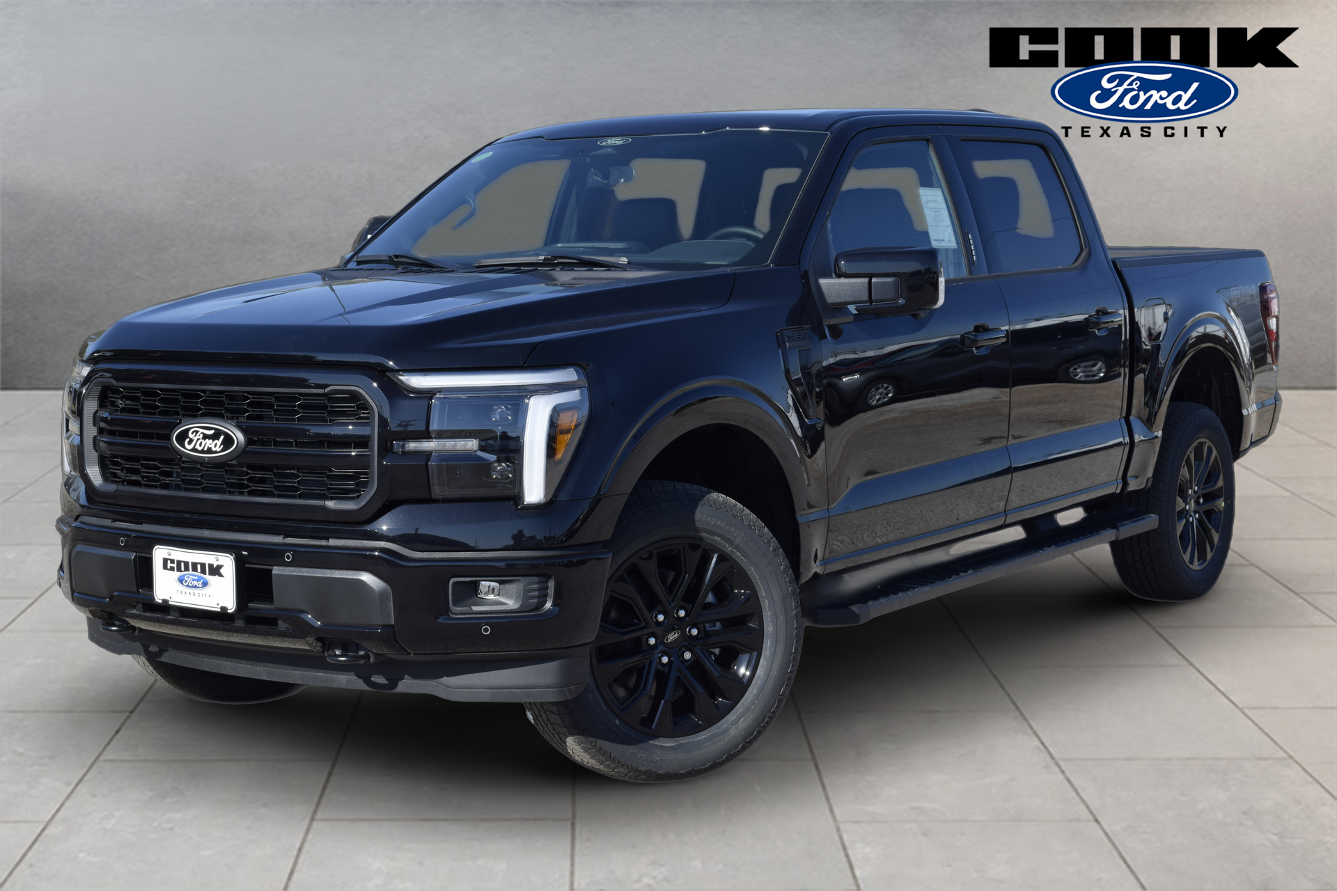 2026 Ford F-150 Lariat Black at Cook Ford