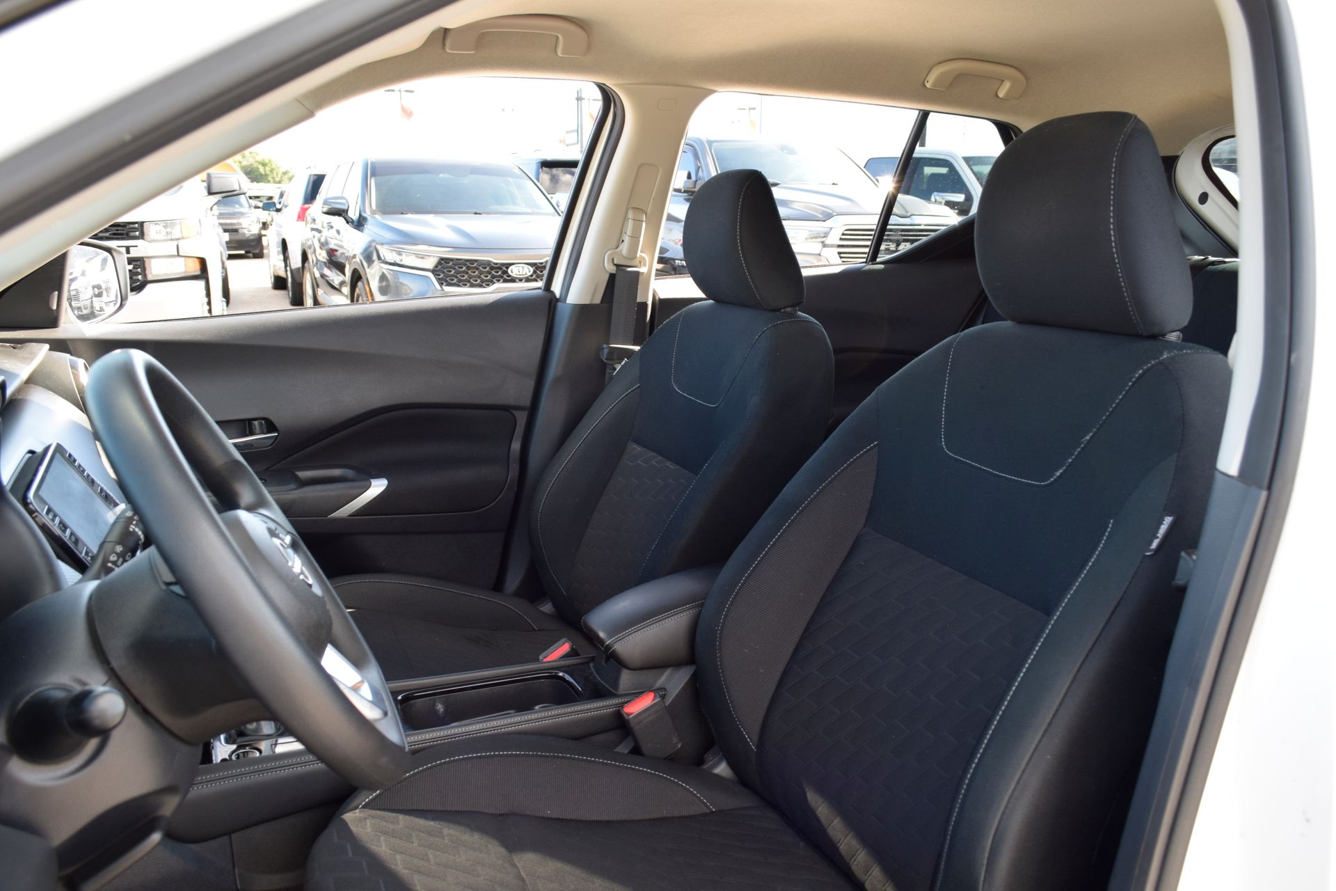 2024 Nissan Kicks SV White at Central Houston Nissan