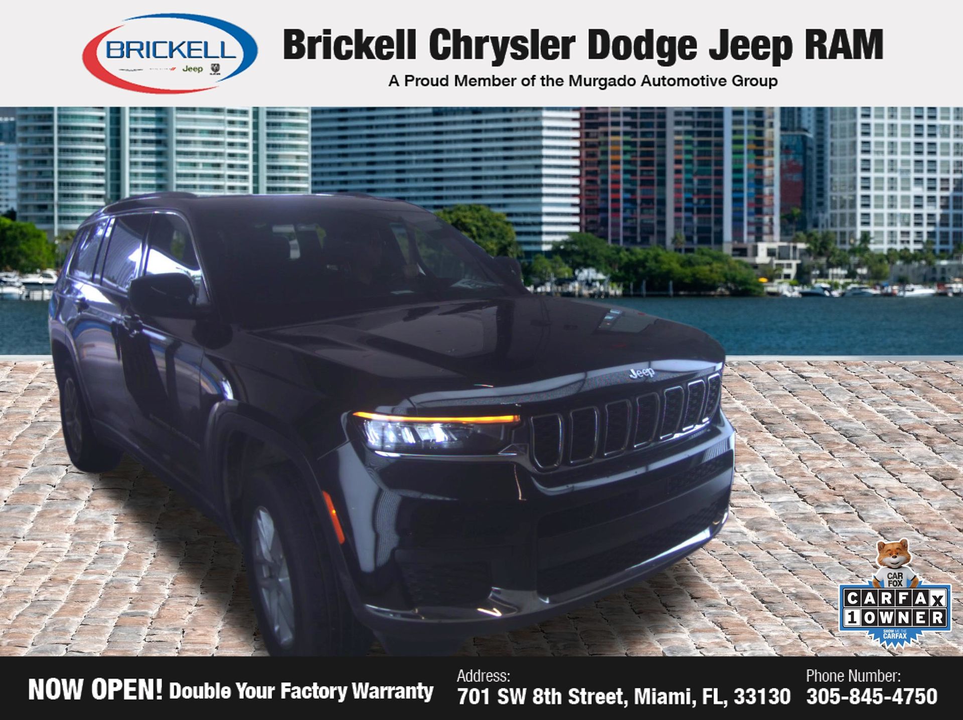 Diamond Black Crystal Pearlcoat 2025 Jeep Grand Cherokee SUV / Crossover 4X2 8-Speed Automatic
