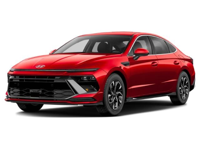 2025 Hyundai Sonata SEL Red at Classic Elite Chevrolet Sugar Land