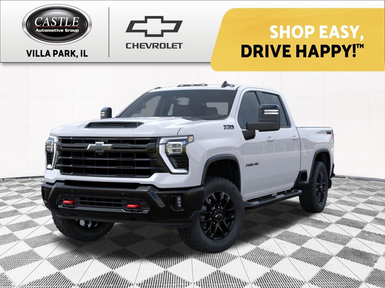 Summit White 2026 Chevrolet Silverado 2500HD Pickup Truck Four-Wheel Drive Automatic