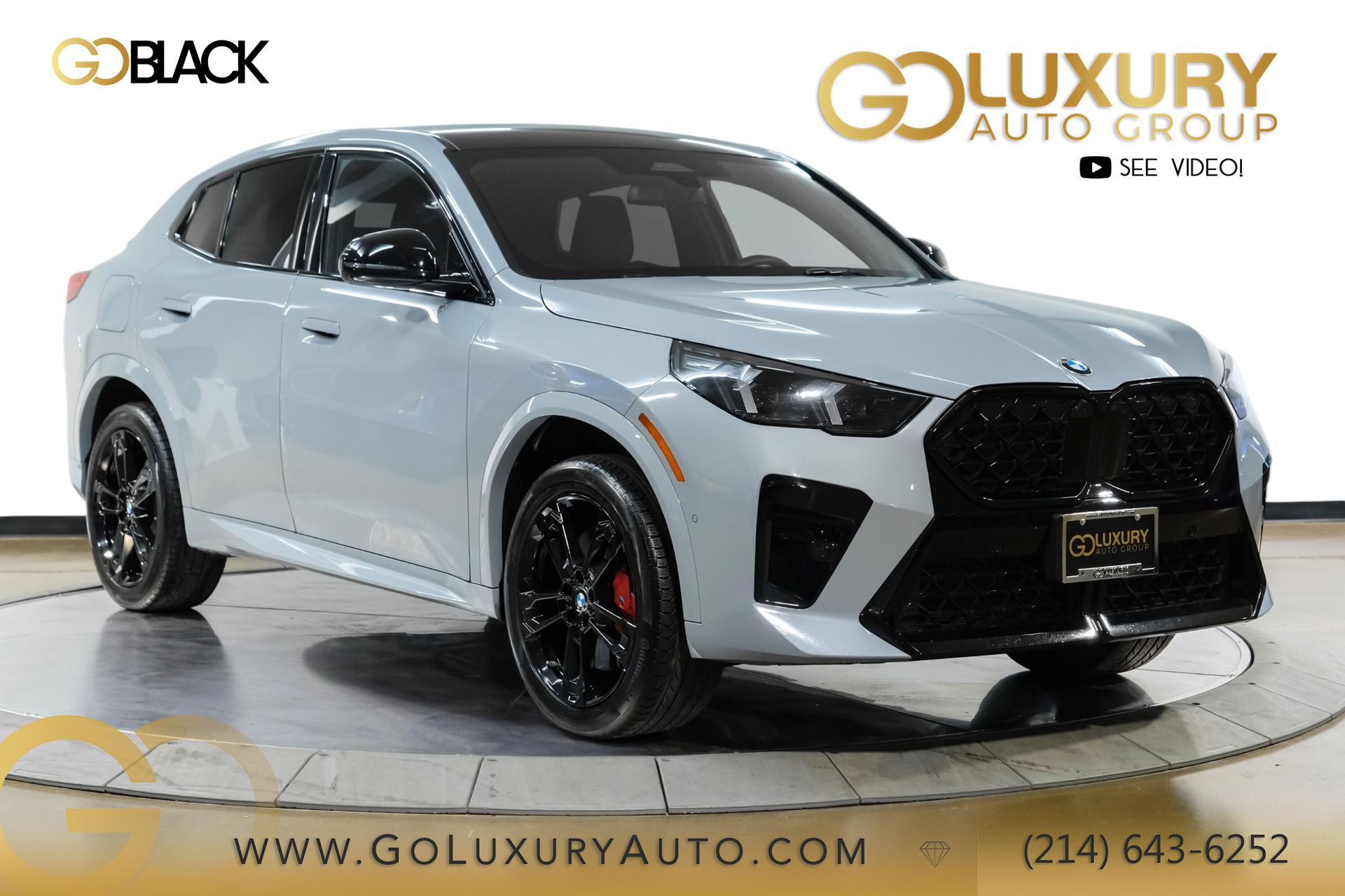 Gray Metallic 2026 BMW X2 SUV / Crossover All-Wheel Drive 7-Speed Automatic