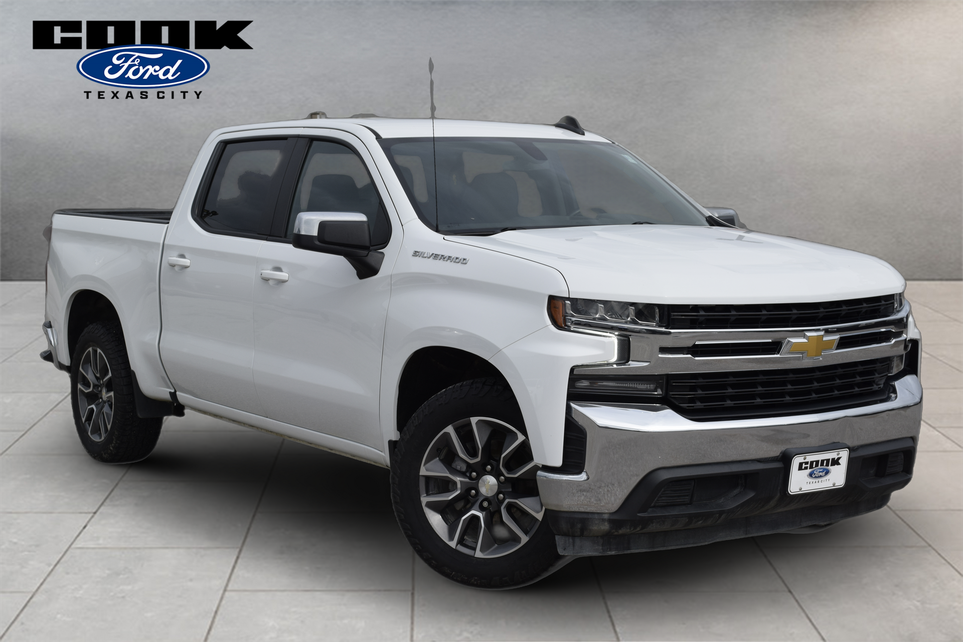 2021 Chevrolet Silverado 1500 LT White at Gullo Toyota