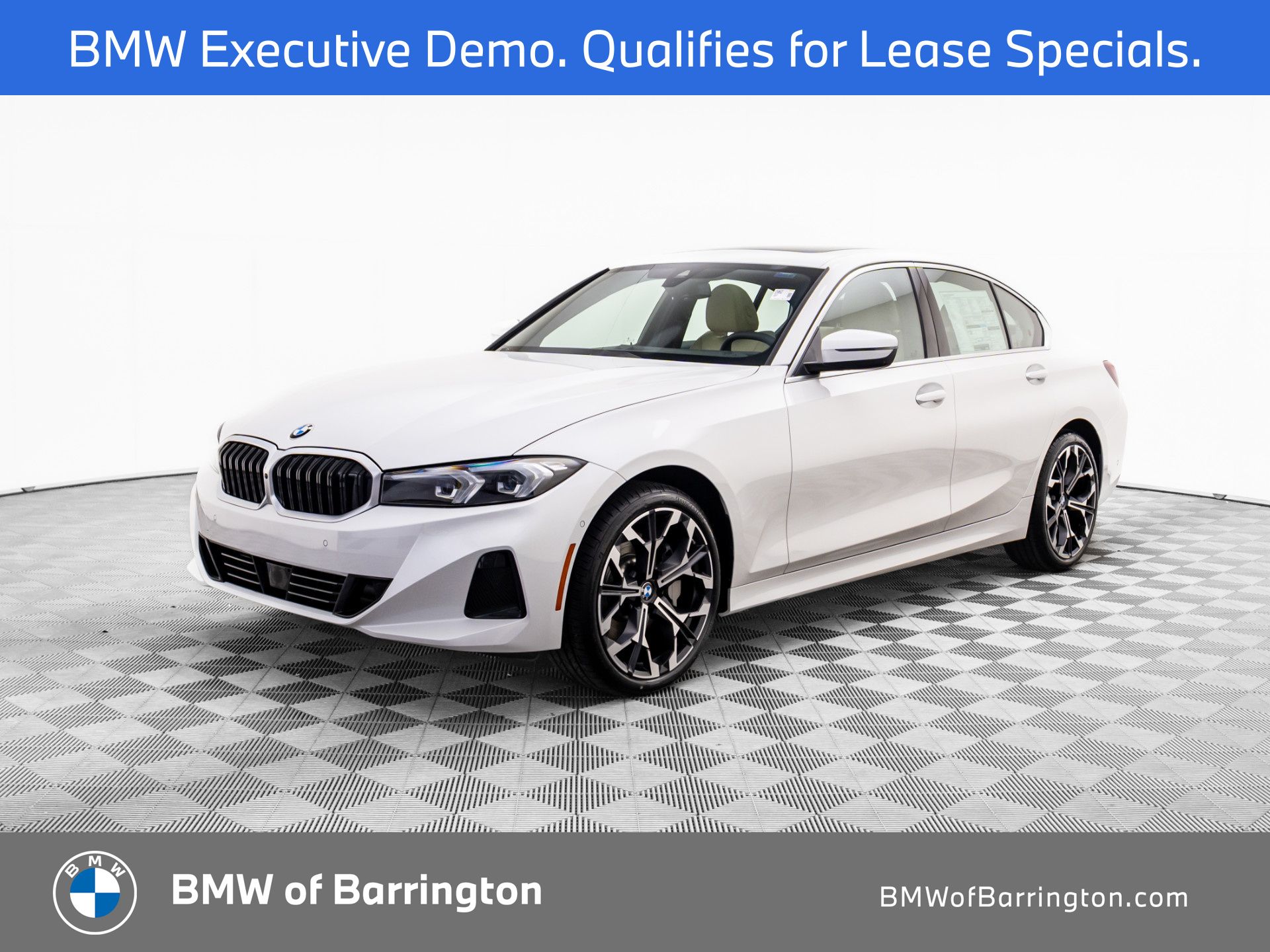 Mineral White Metallic 2026 BMW 3 Series Sedan All-Wheel Drive 8-Speed Automatic