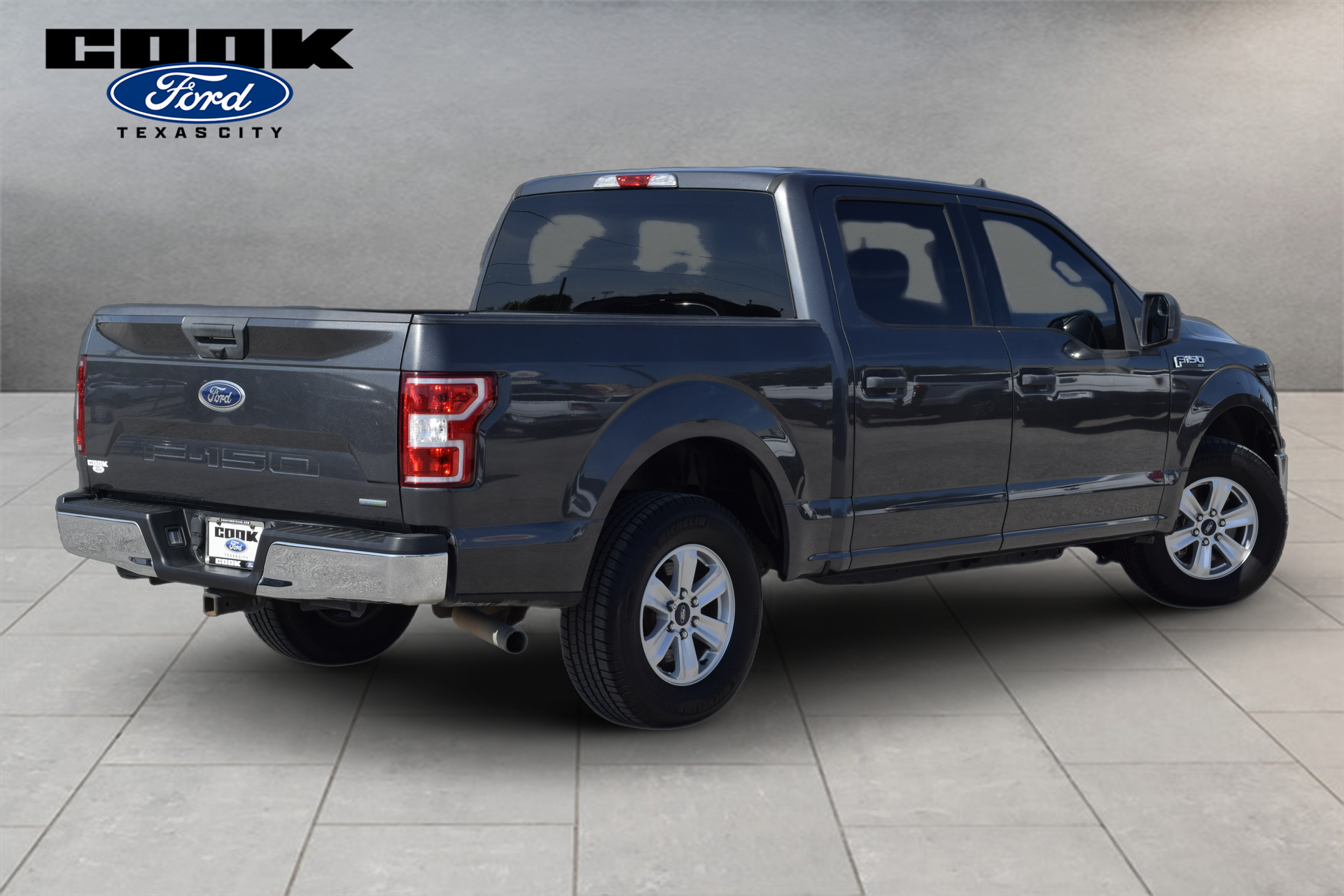 2019 Ford F-150 XLT Gray at DeMontrond Automotive Group