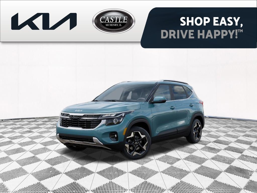 Blue 2026 Kia Seltos EX FWD SUV / Crossover Front-Wheel Drive Continuously Variable Transmission