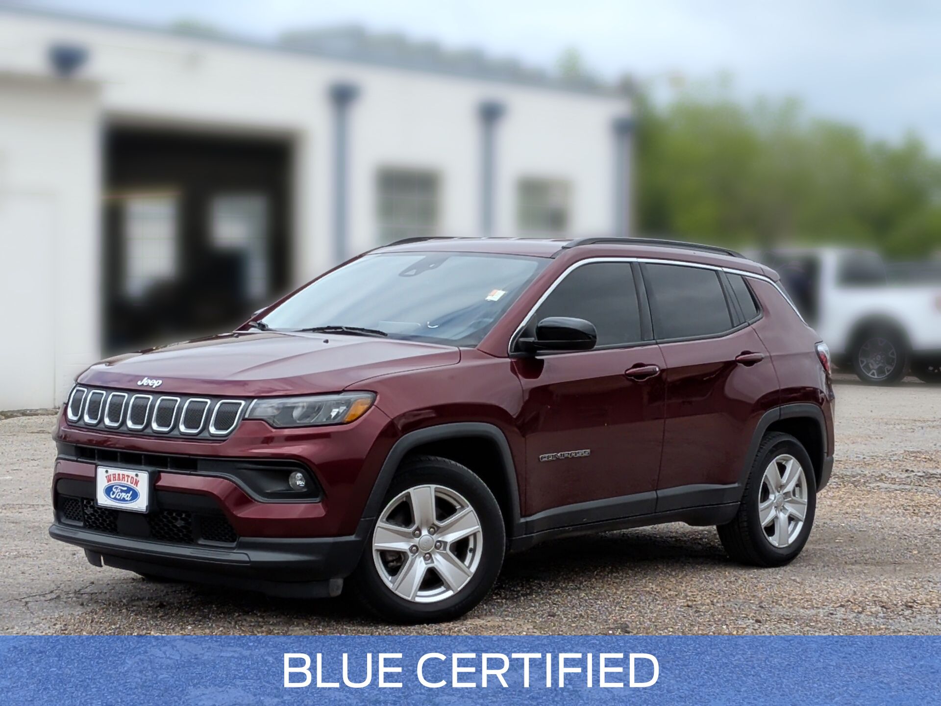 Velvet Red Pearlcoat 2022 Jeep Compass SUV / Crossover Front-Wheel Drive 6-Speed Automatic