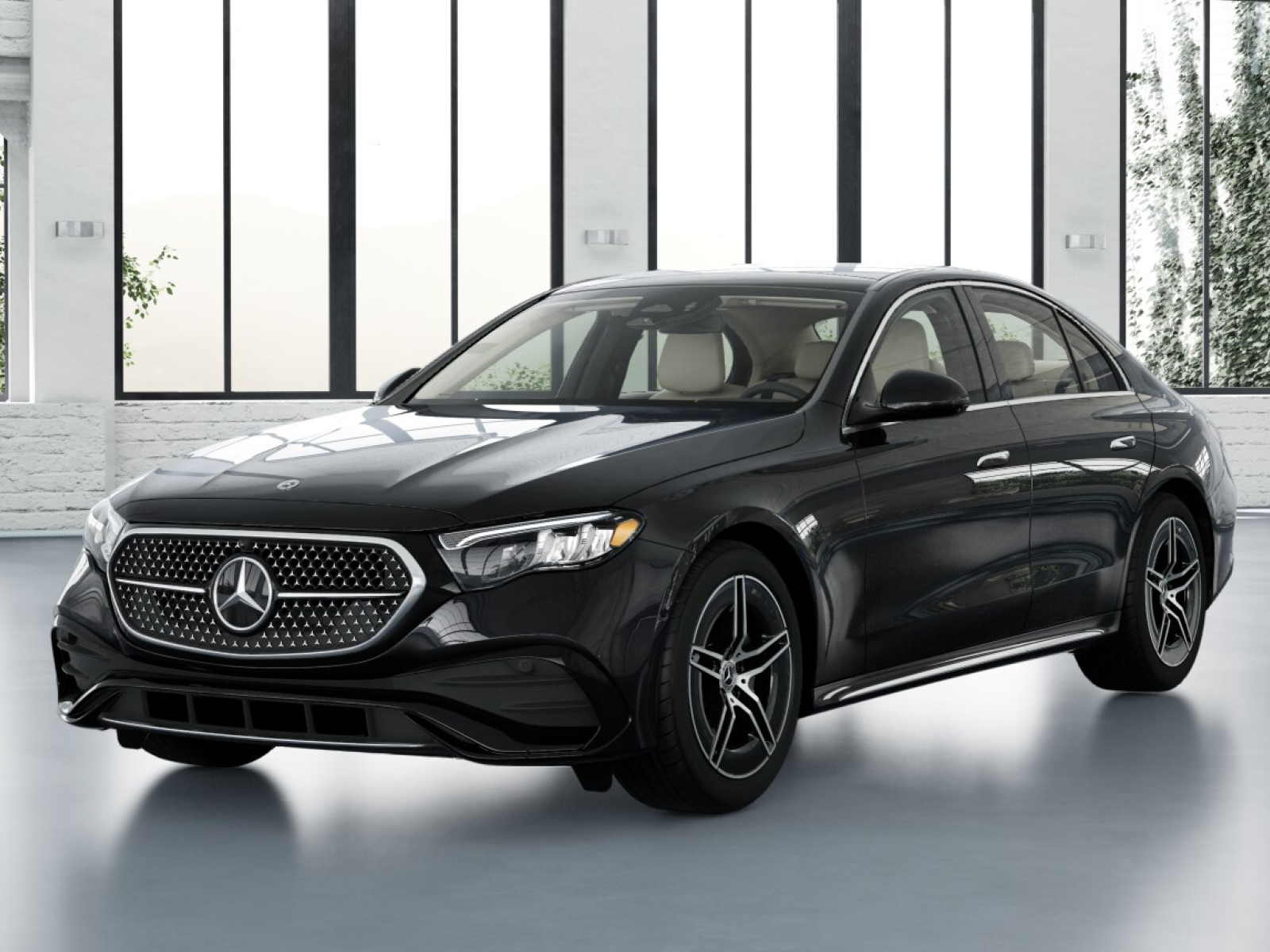 Black 2026 Mercedes-Benz E-Class Sedan All-Wheel Drive 9-Speed Automatic