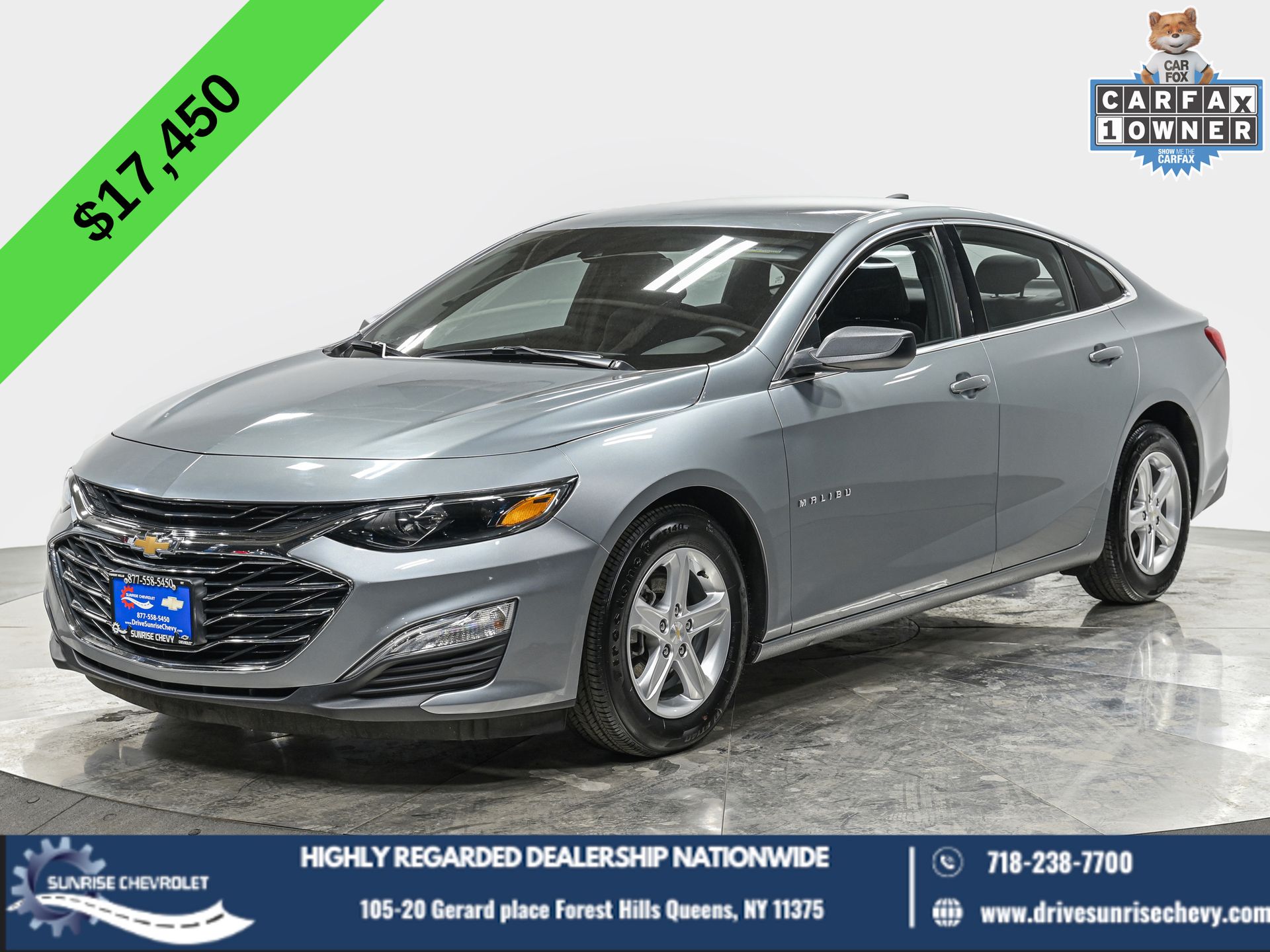 Sterling Gray Metallic 2023 Chevrolet Malibu LS FWD Sedan Front-Wheel Drive Continuously Variable Transmission
