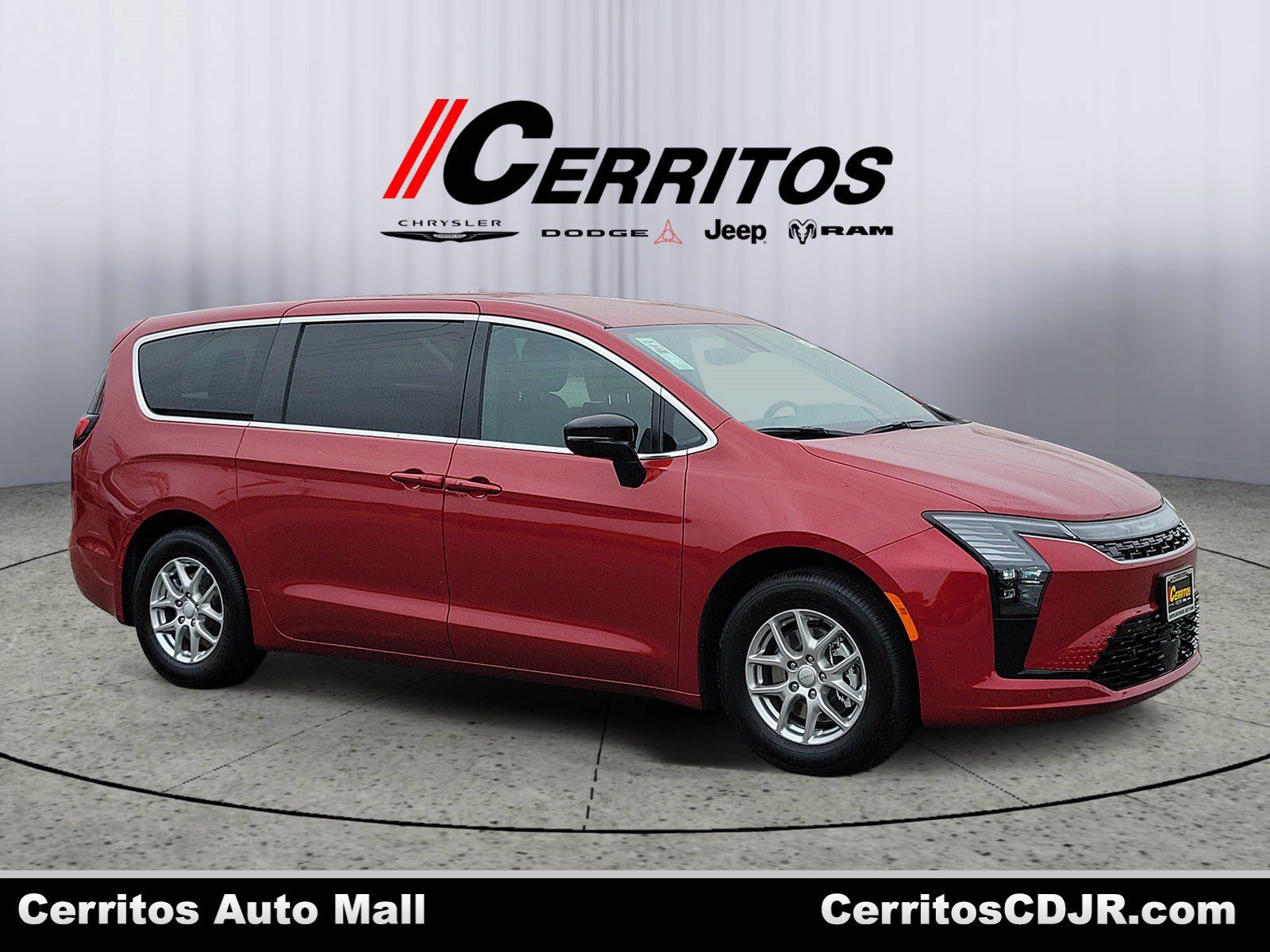 Red Hot Pearlcoat 2027 Chrysler Pacifica Minivan Front-Wheel Drive 9-Speed Automatic