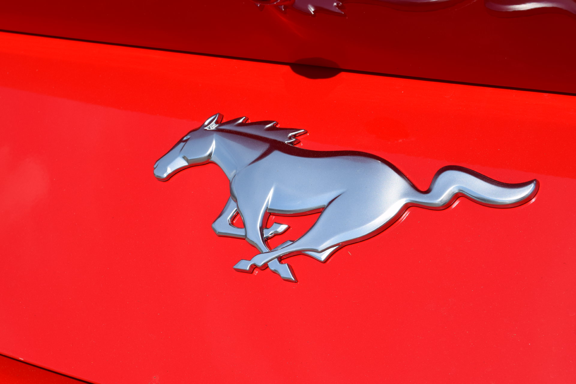 2026 Ford Mustang EcoBoost Red at EAG Ford Navasota