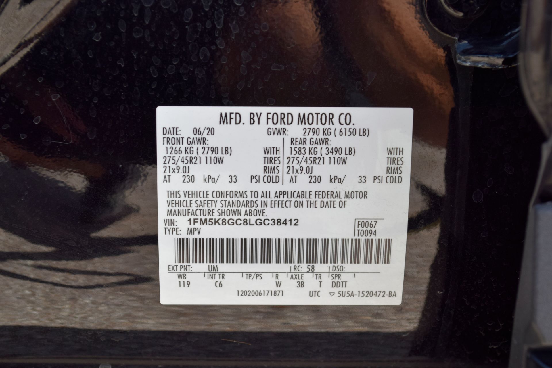 2020 Ford Explorer ST Black at Cook Ford