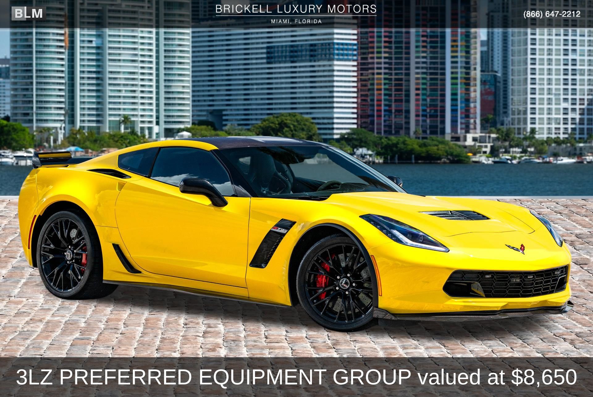2015 Chevrolet Corvette Z06 3LZ Coupe RWD    