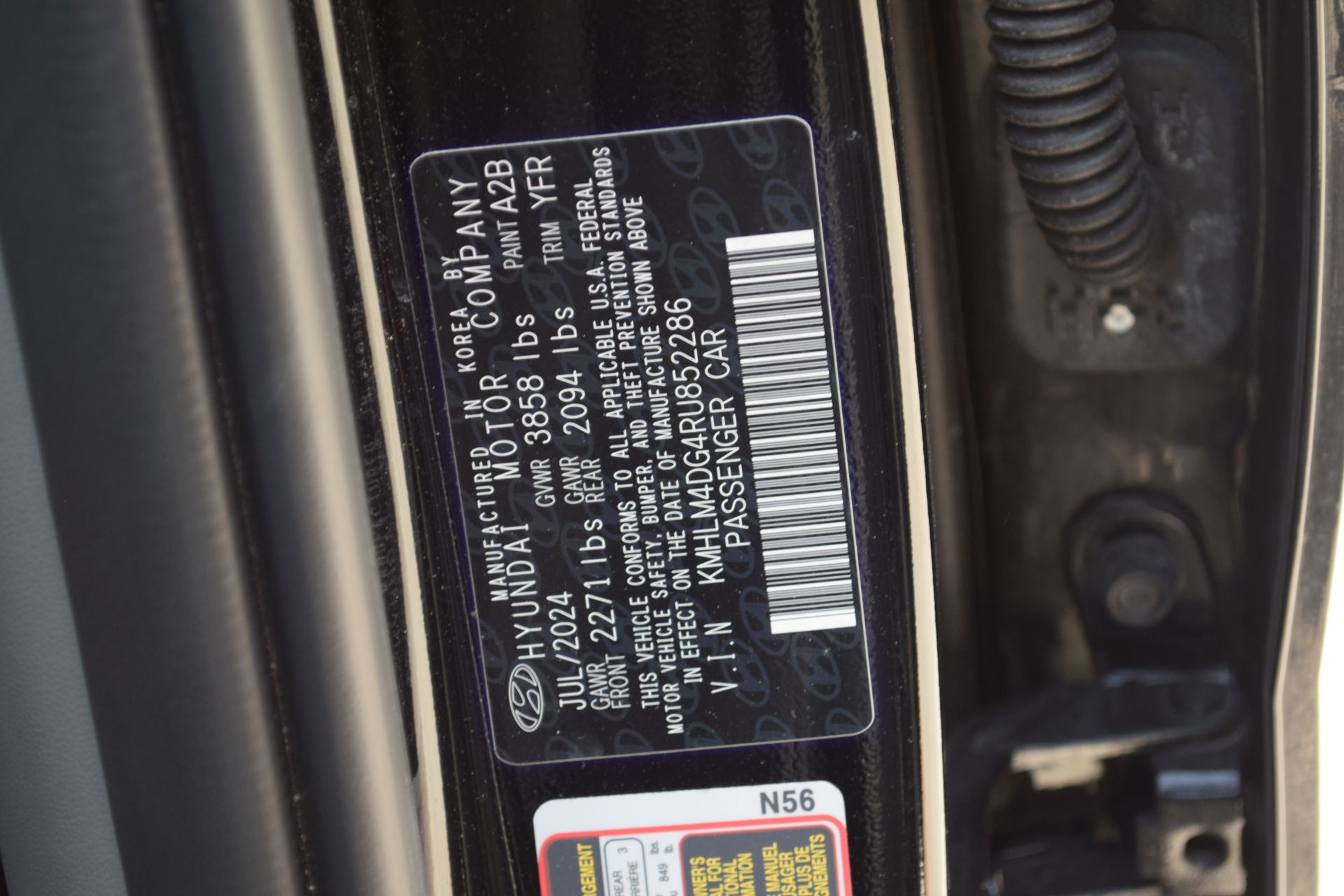 2024 Hyundai Elantra SEL Black at Community Honda