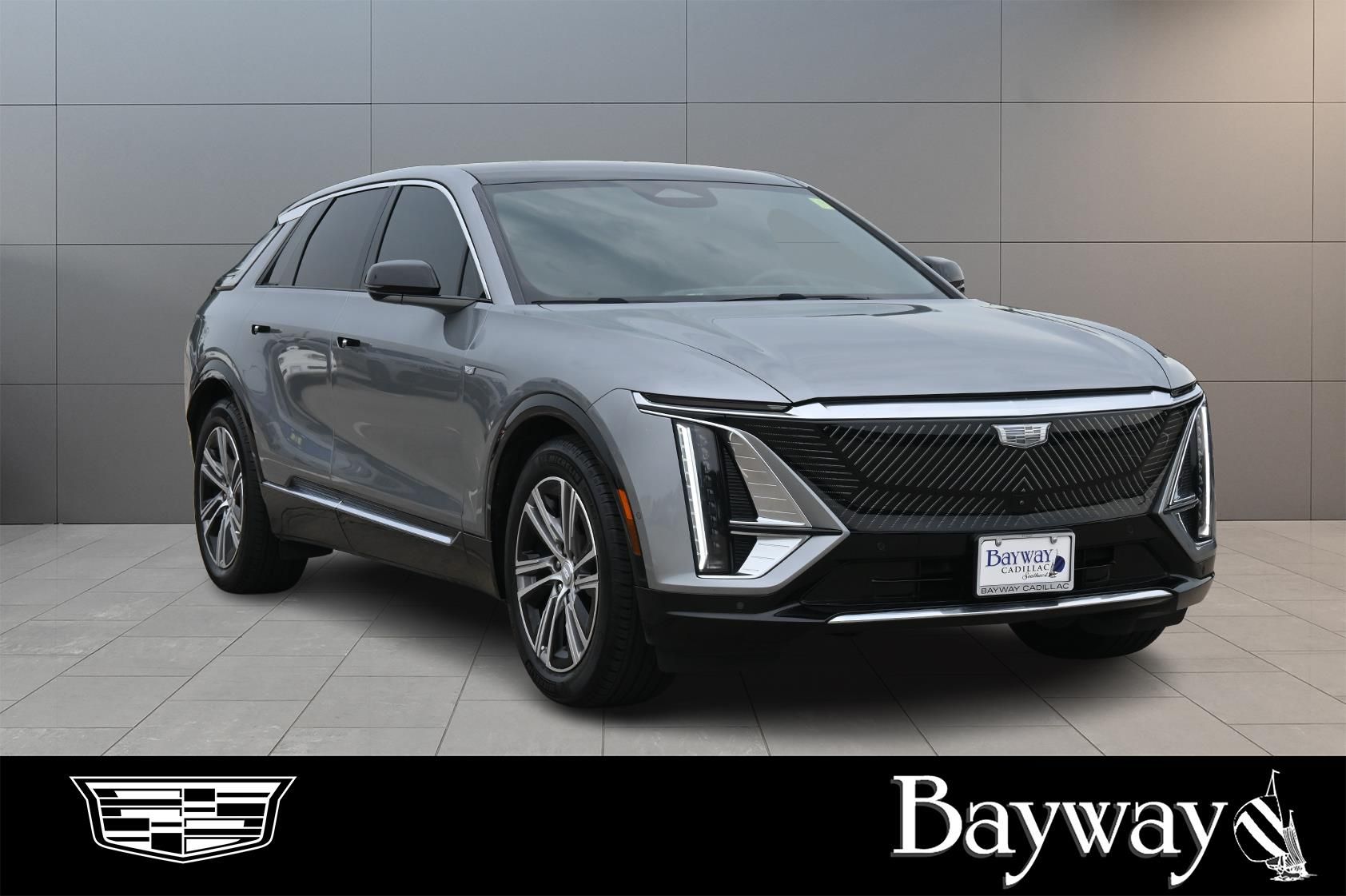 2025 Cadillac LYRIQ Luxury Silver at Bayway Cadillac of The Woodlands
