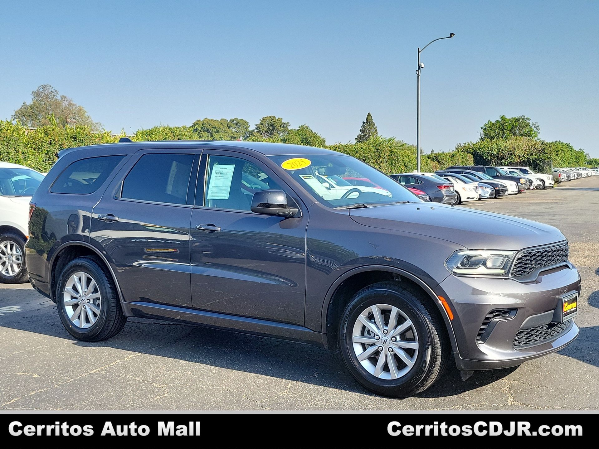 Vapor Gray 2025 Dodge Durango SUV / Crossover Rear-Wheel Drive 8-Speed Automatic