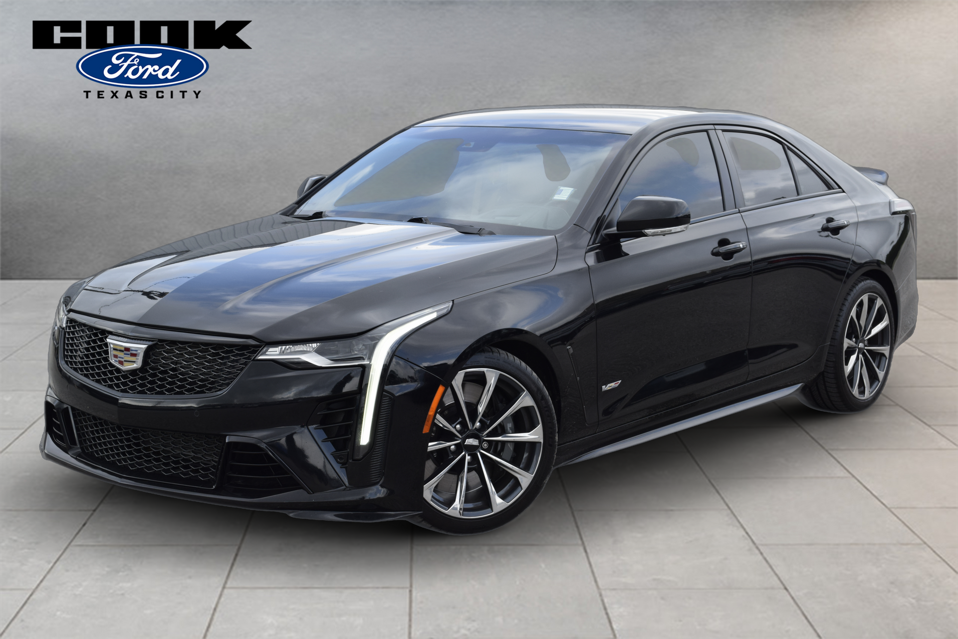 2023 Cadillac CT4 V-Series Black at Bayway Cadillac of The Woodlands