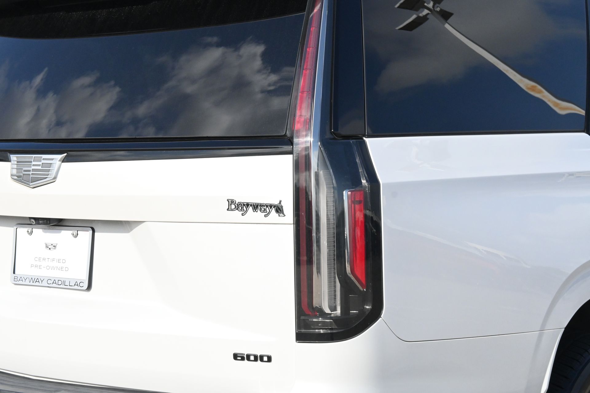 2022 Cadillac Escalade ESV Sport Platinum White at DeMontrond Automotive Group