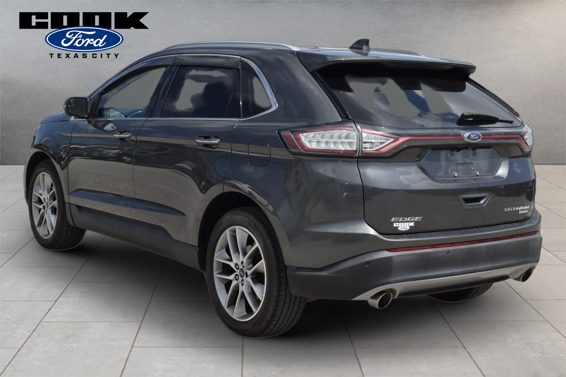 2018 Ford Edge Titanium Gray at Community Honda