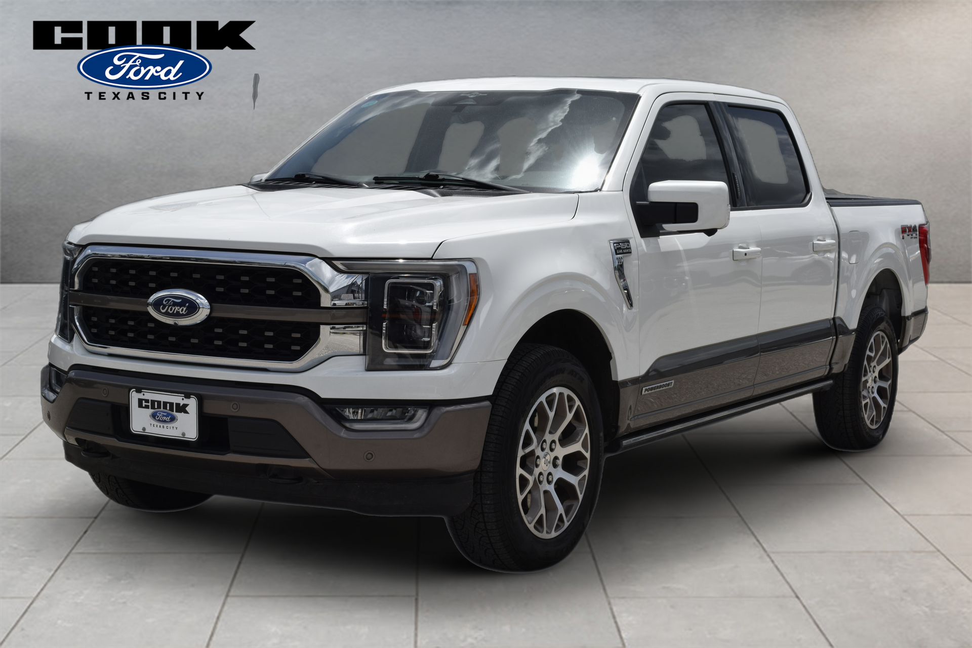 2023 Ford F-150 King Ranch White at DeMontrond Gulf Freeway