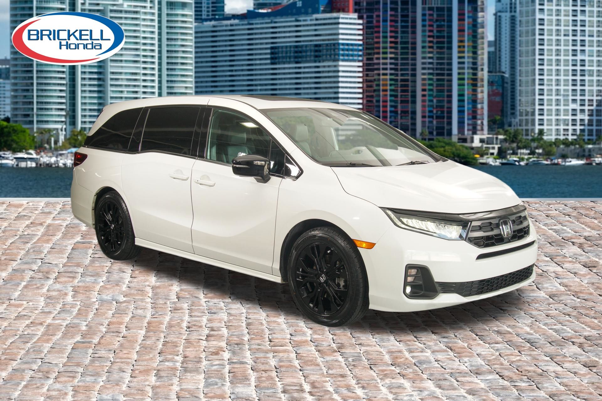 Platinum White Pearl 2025 Honda Odyssey Minivan Front-Wheel Drive Automatic