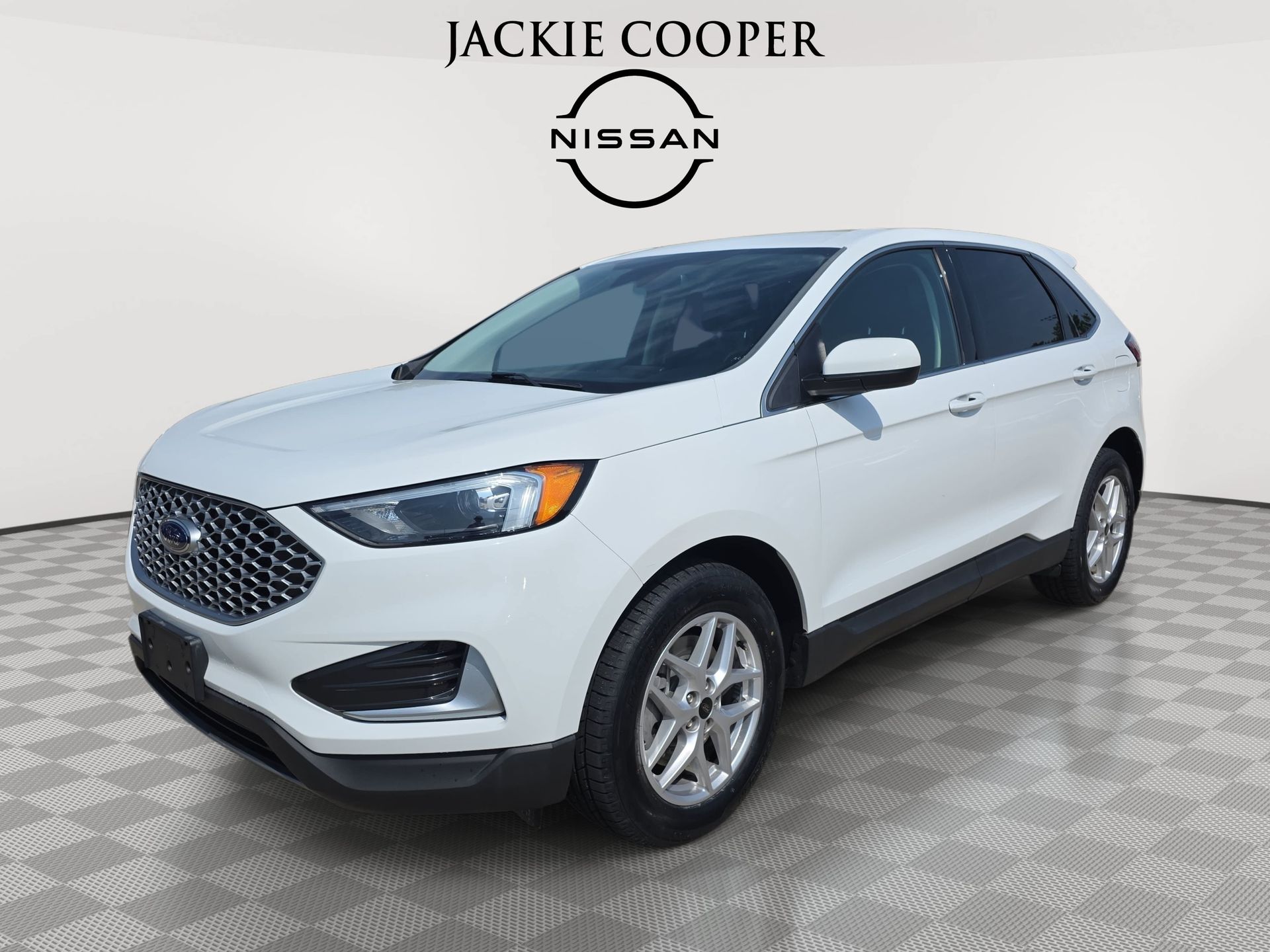Oxford White 2023 Ford Edge SUV / Crossover All-Wheel Drive 8-Speed Automatic