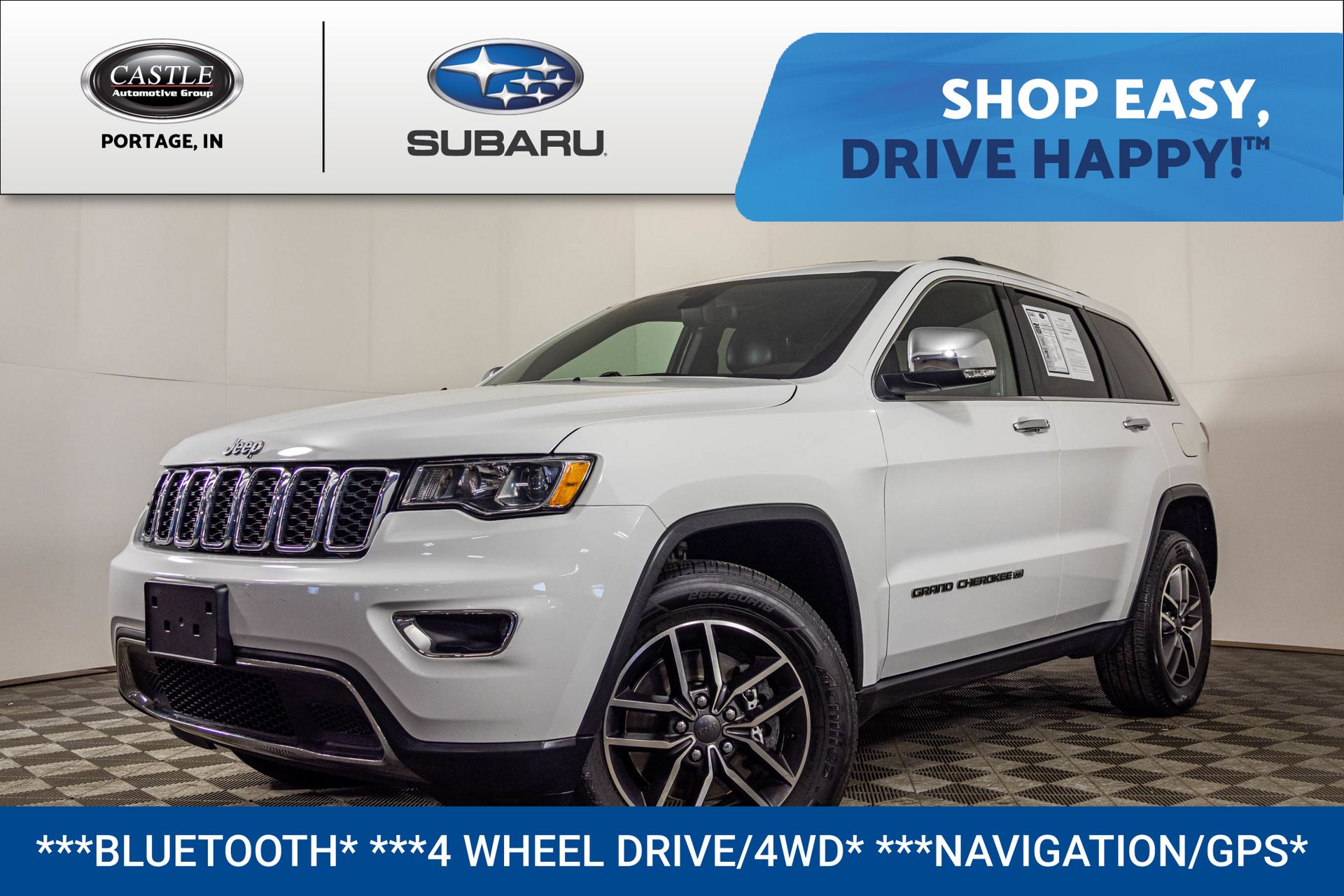 Bright White Clearcoat 2022 Jeep Grand Cherokee SUV / Crossover Four-Wheel Drive 8-Speed Automatic