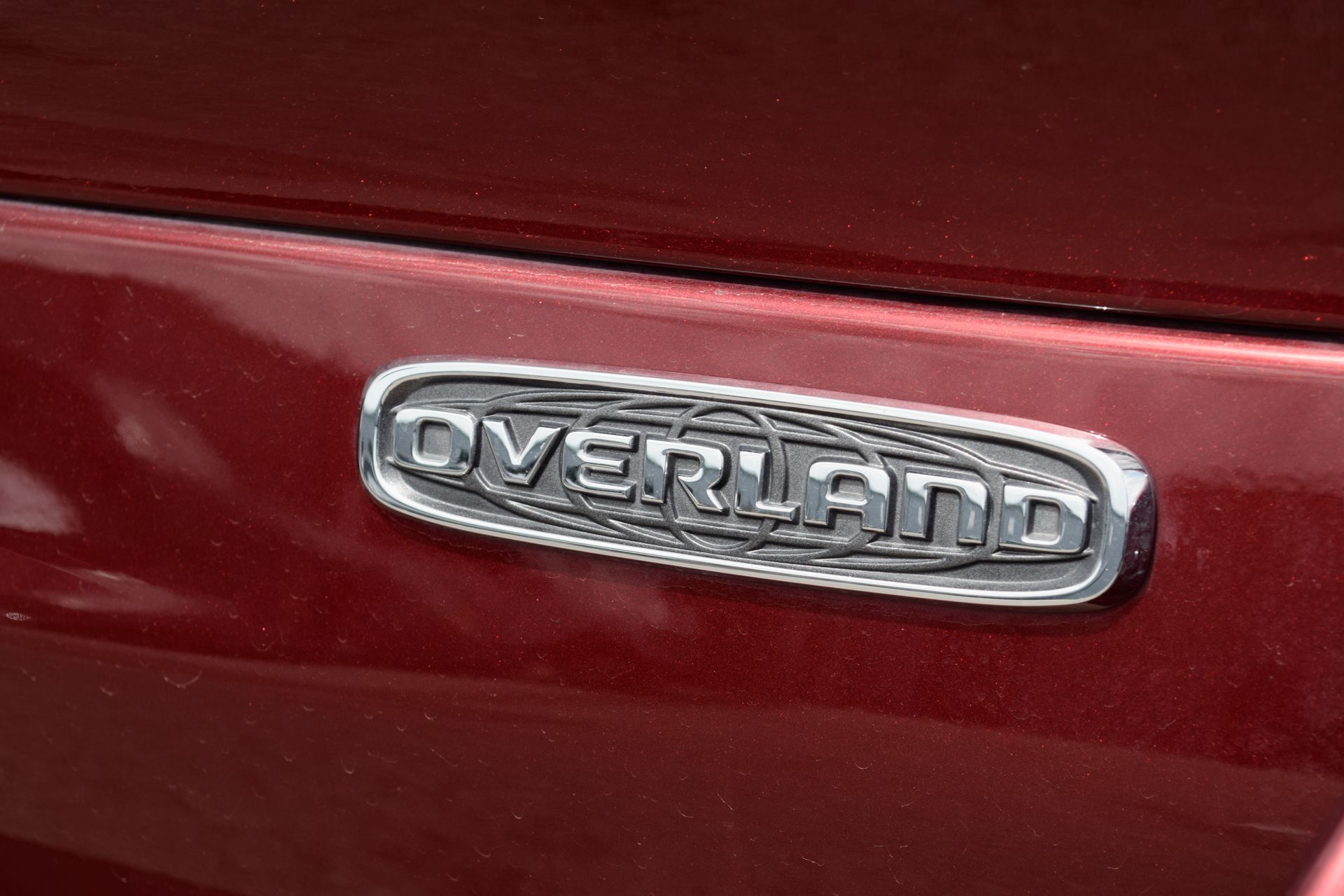 2021 Jeep Grand Cherokee L Overland Red at Bayshore Chrysler Jeep Dodge Ram