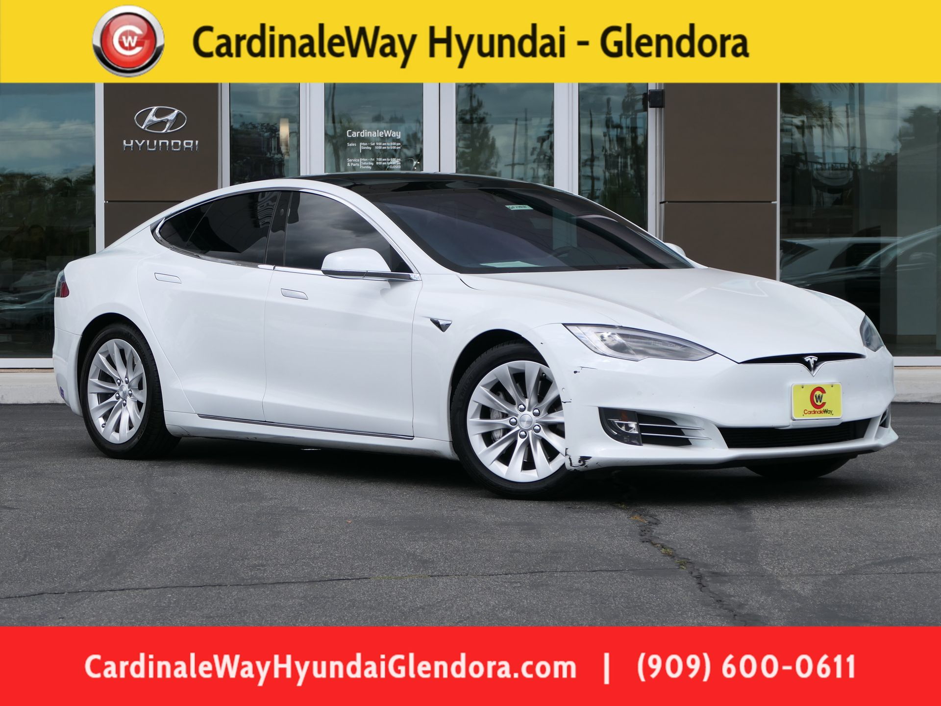 White 2018 Tesla Model S 75D AWD Sedan All-Wheel Drive 1-Speed Automatic