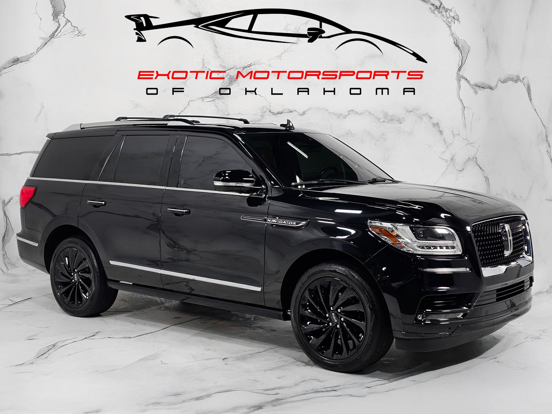 Black 2021 Lincoln Navigator SUV / Crossover Four-Wheel Drive Automatic