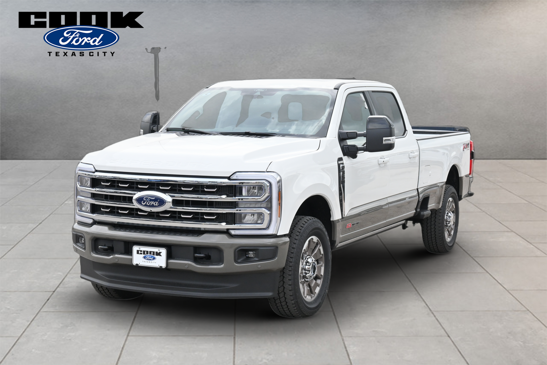 2026 Ford F-350SD King Ranch White at EAG Ford Navasota