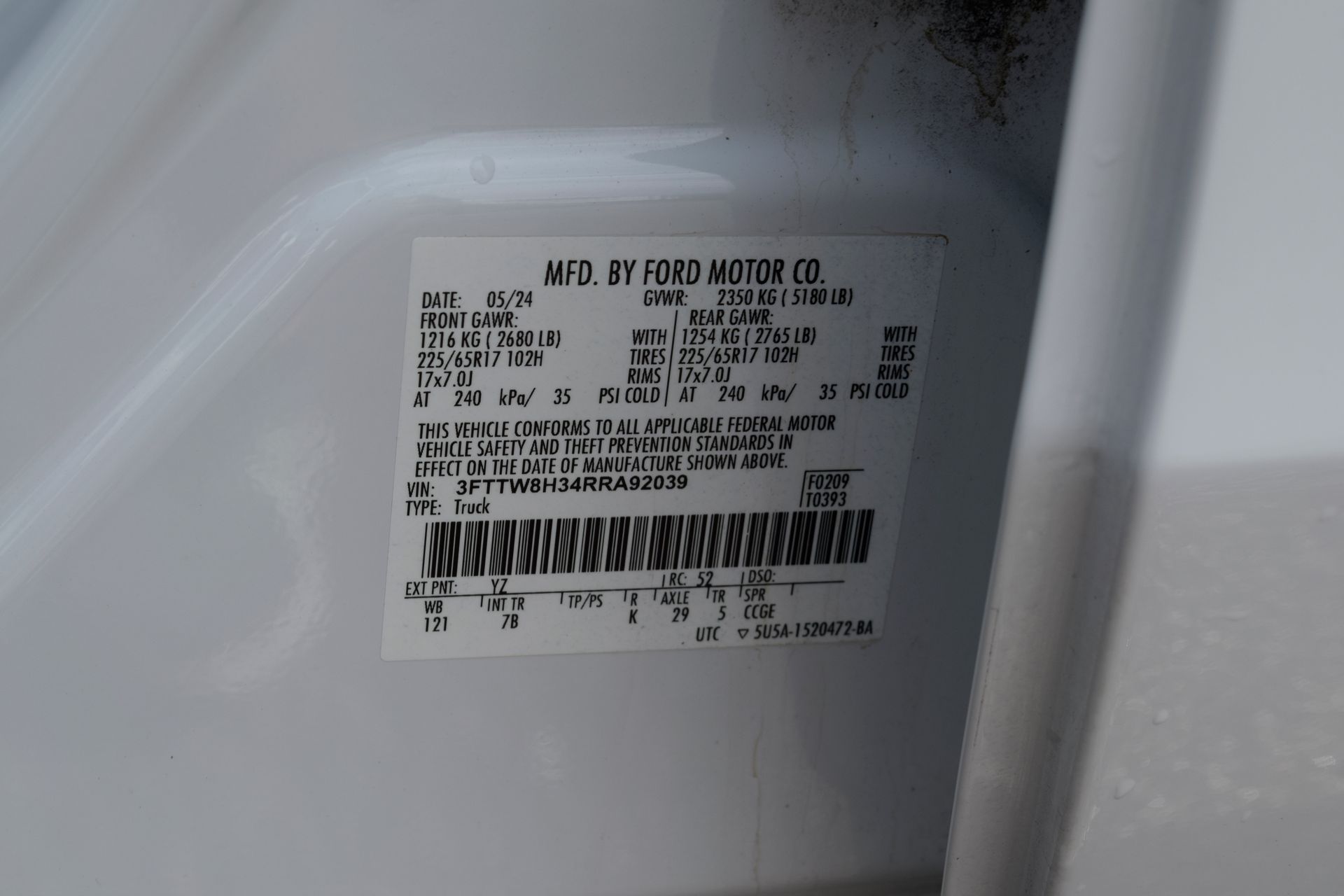 2024 Ford Maverick XLT White at South Houston Nissan