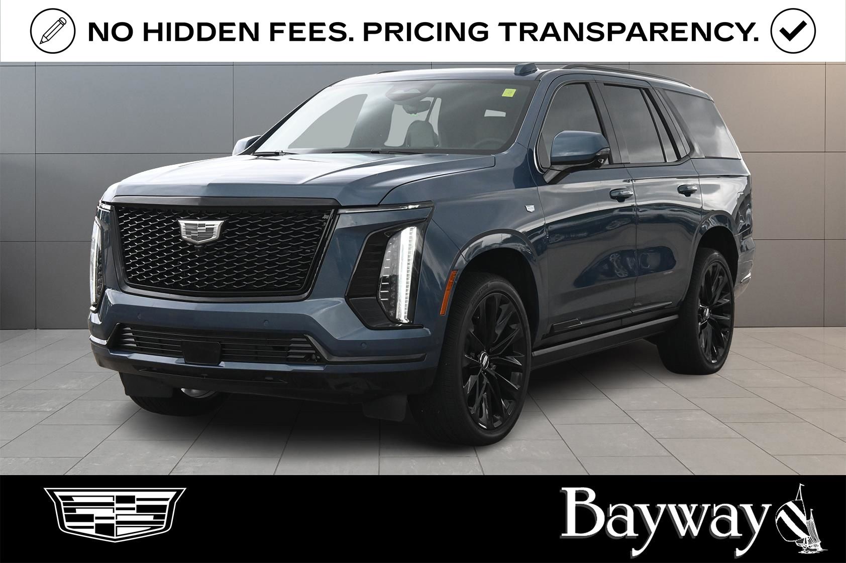 Deep Sea Metallic 2026 Cadillac Escalade Platinum Sport 4WD SUV / Crossover Four-Wheel Drive