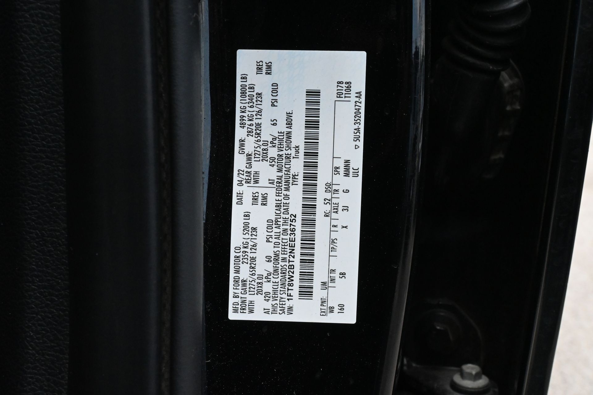 2022 Ford F-250SD Lariat Black at Cook Ford