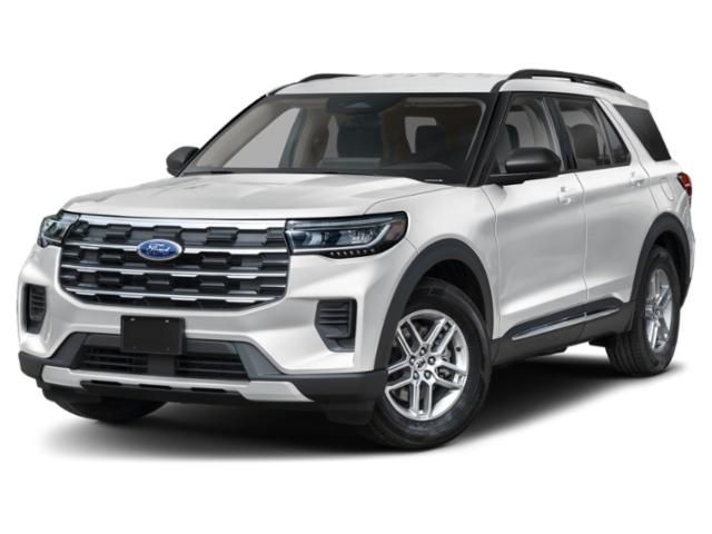 2025 Ford Explorer Active White at Classic Elite Chevrolet Sugar Land