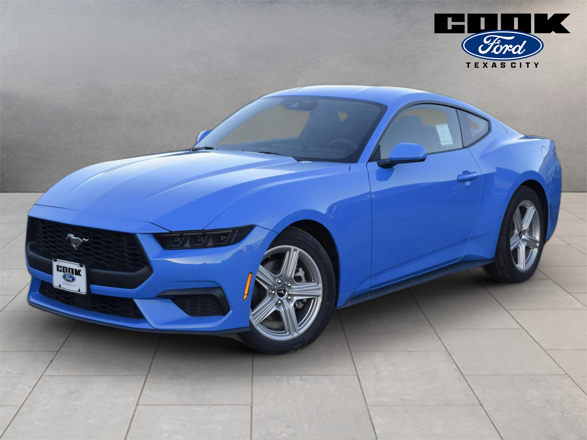 2026 Ford Mustang EcoBoost Blue at Cook Ford