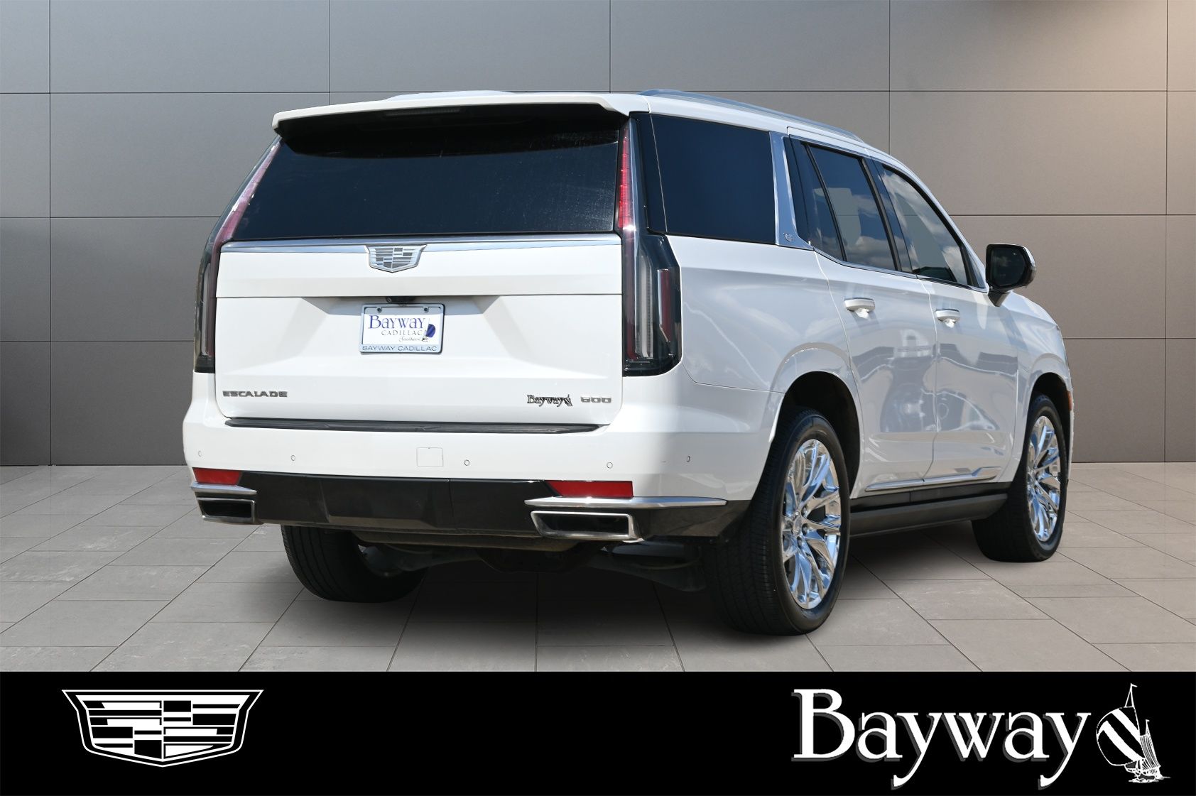2021 Cadillac Escalade Premium Luxury Platinum White at Bayshore Chrysler Jeep Dodge Ram