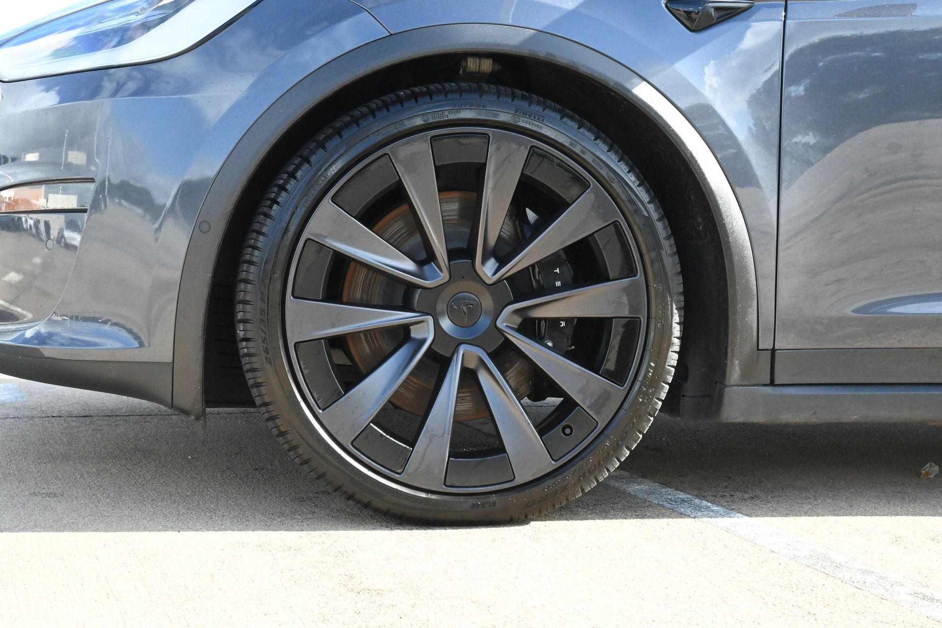2023 Tesla Model X Standard Range Gray at DeMontrond Automotive Group