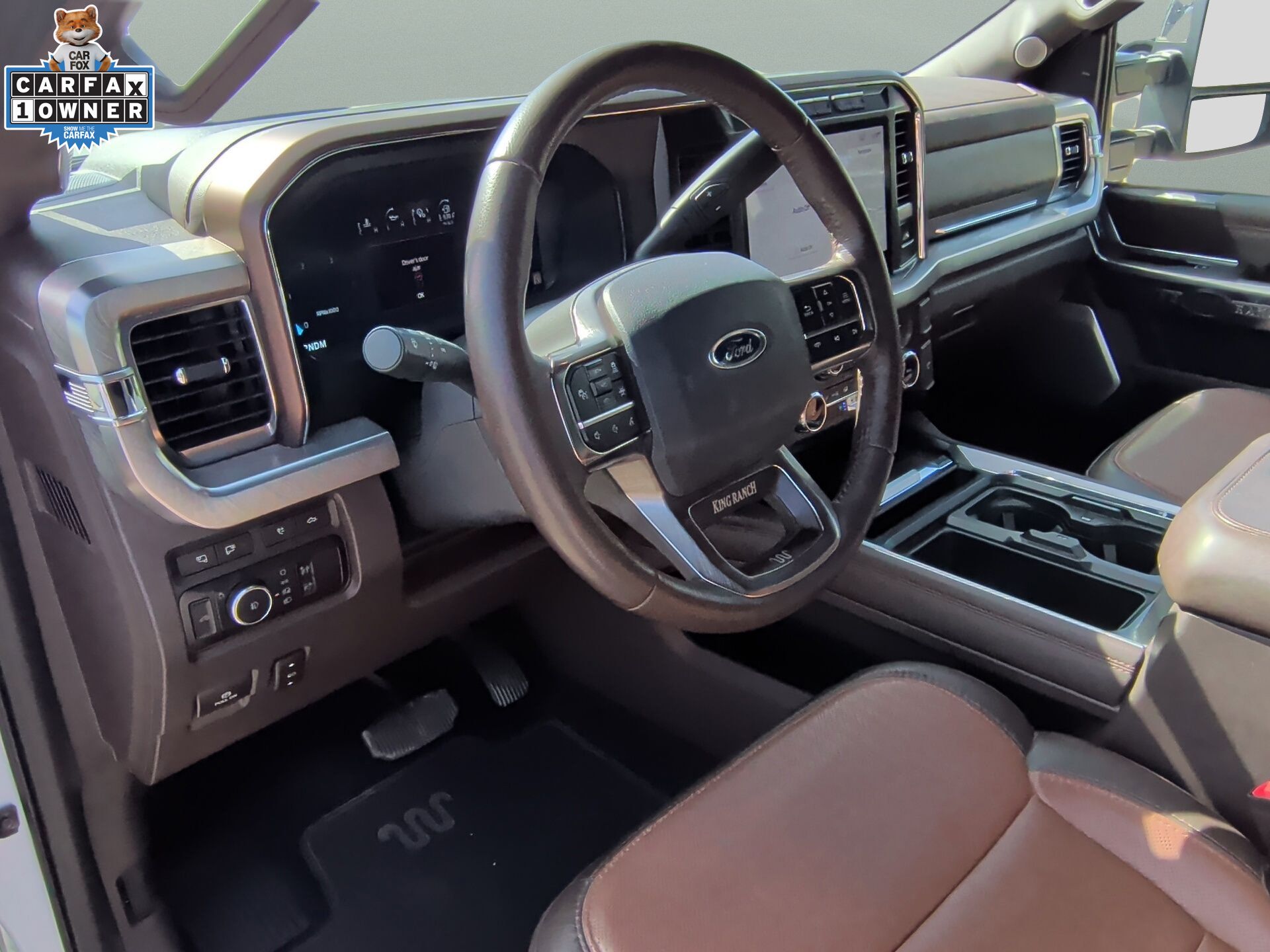 2024 Ford F-350SD King Ranch White at Central Houston Nissan