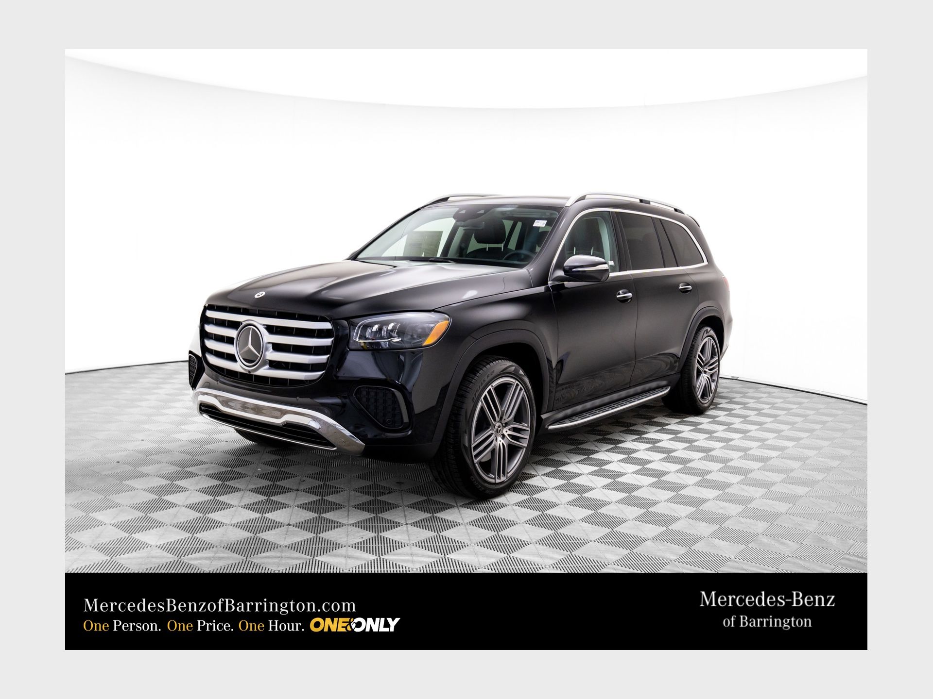 Obsidian Black Metallic 2026 Mercedes-Benz GLS SUV / Crossover All-Wheel Drive 9-Speed Automatic