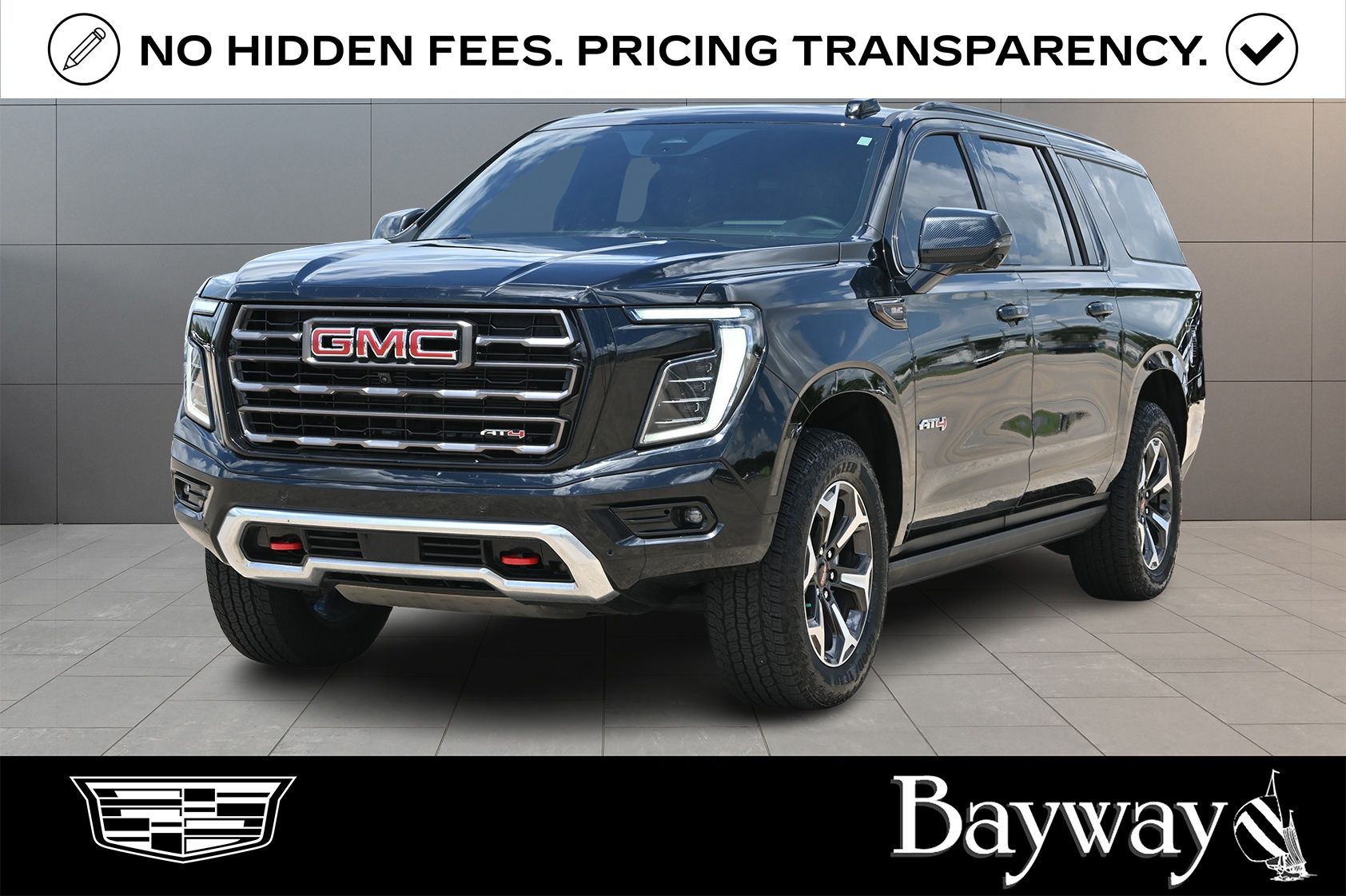 Onyx Black 2026 GMC Yukon XL SUV / Crossover Four-Wheel Drive