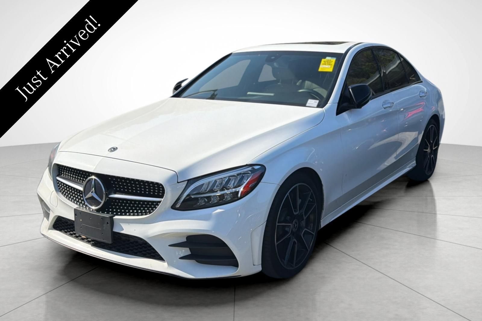 Polar White 2020 Mercedes-Benz C-Class Sedan Rear-Wheel Drive 9-Speed Automatic