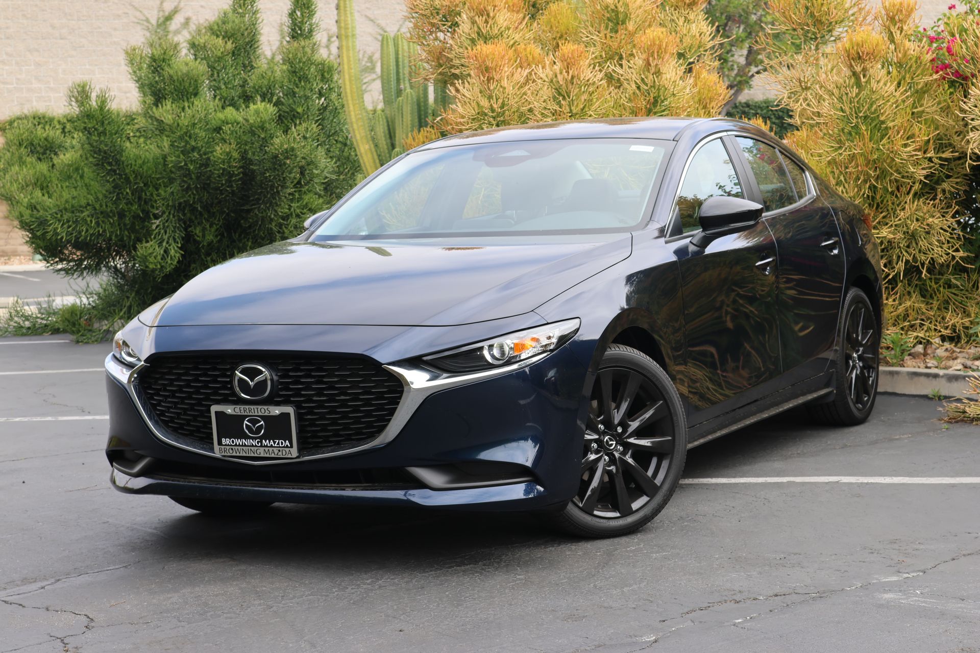 Deep Crystal Blue Mica 2026 Mazda MAZDA3 Sedan Front-Wheel Drive 6-Speed Automatic