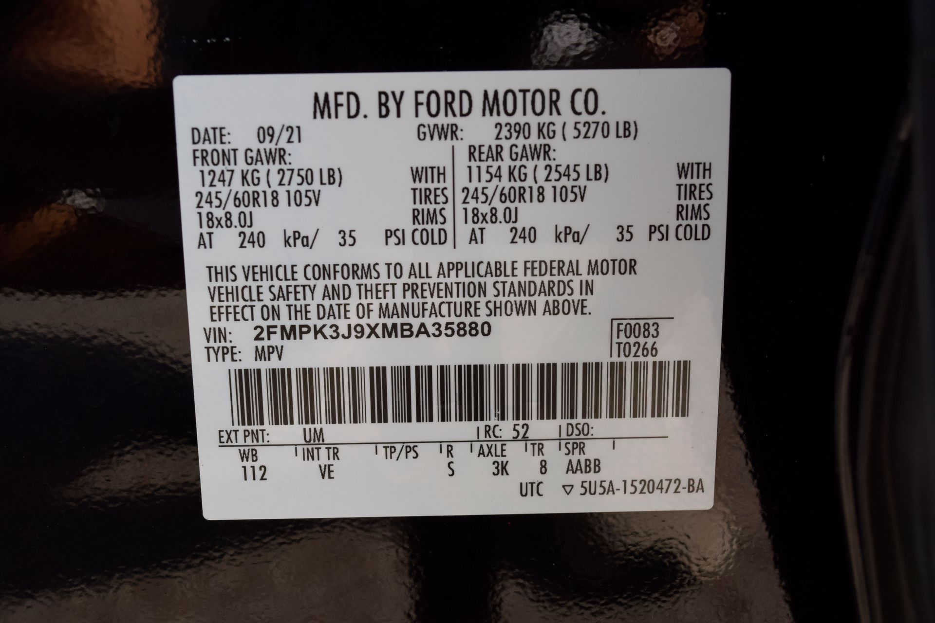 2021 Ford Edge SEL Black at DeMontrond Mazda