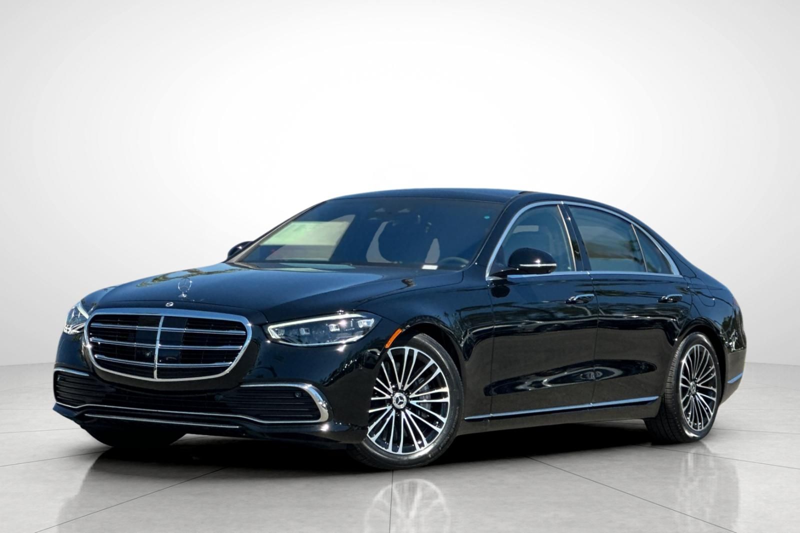 Black 2025 Mercedes-Benz S-Class Sedan All-Wheel Drive 9-Speed Automatic