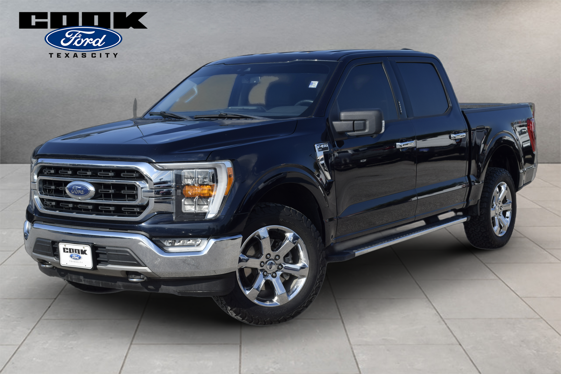 2021 Ford F-150 XLT Blue at Cook Ford