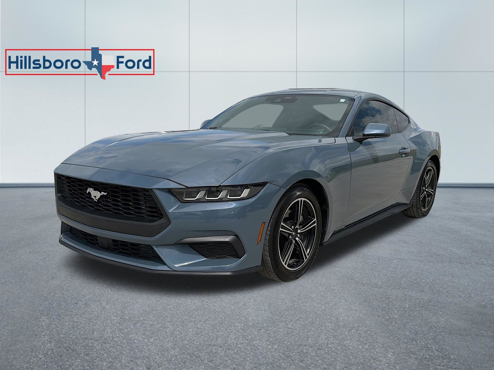 Vapor Blue Metallic 2025 Ford Mustang EcoBoost Fastback RWD Coupe Rear-Wheel Drive Automatic
