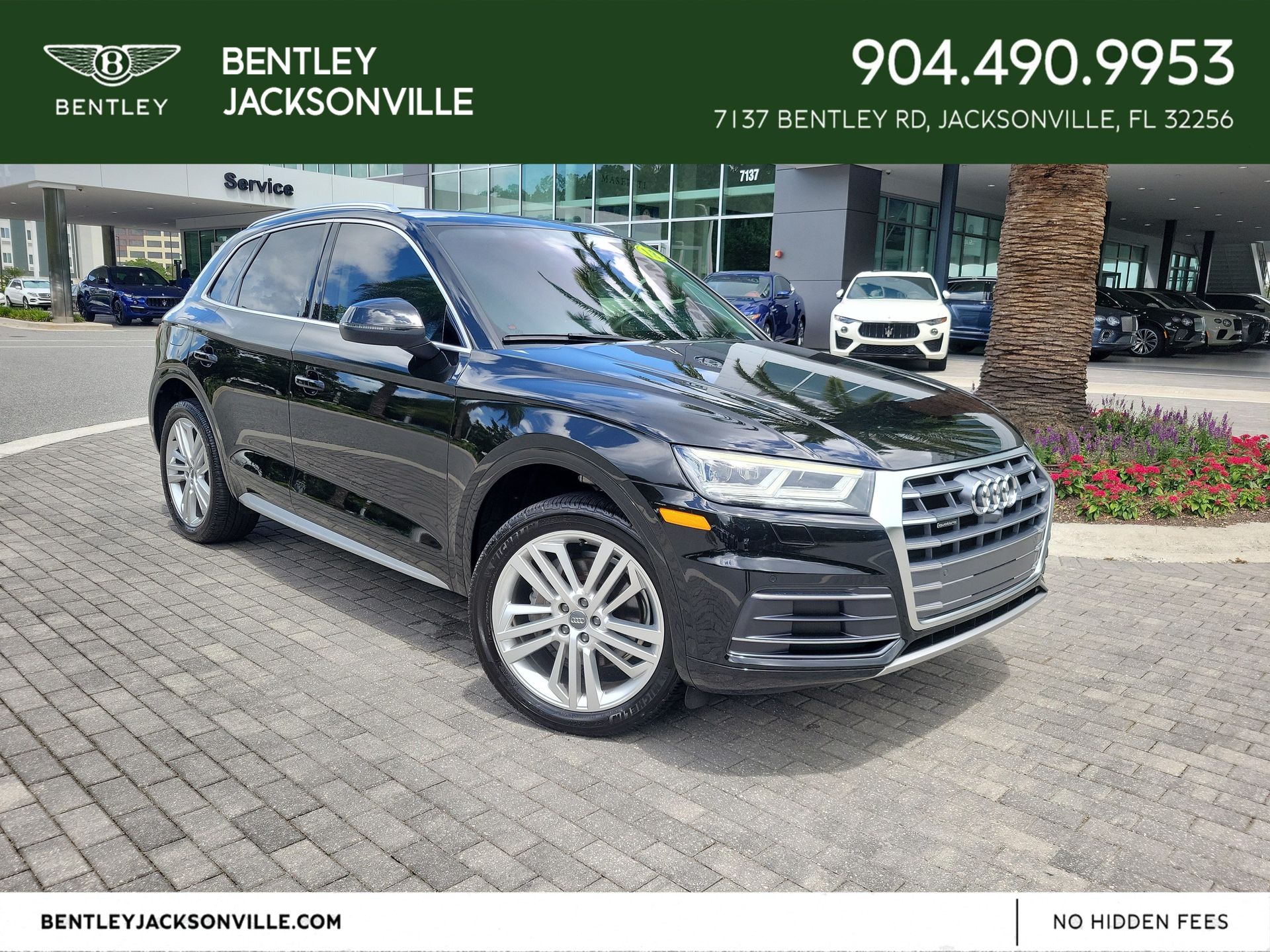 Black 2018 Audi Q5 SUV / Crossover All-Wheel Drive 7-Speed Automatic