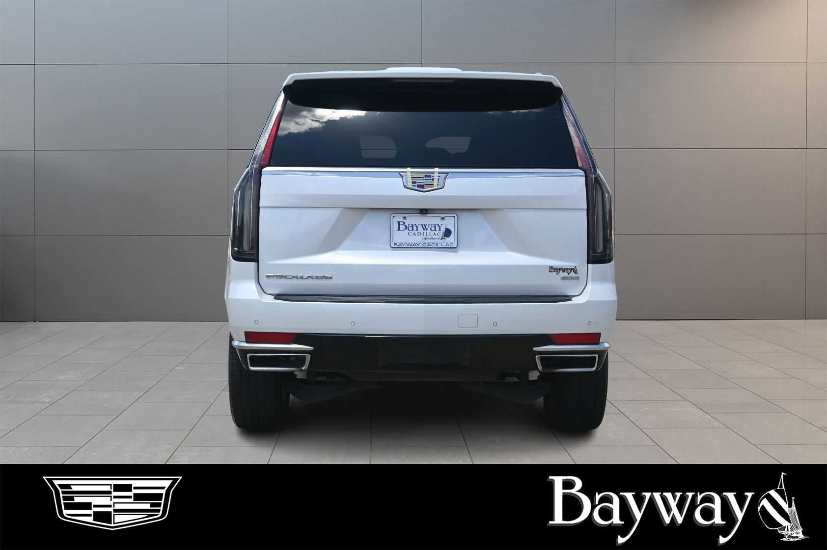 2023 Cadillac Escalade Luxury White at Bayway Cadillac of The Woodlands